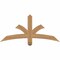 Ekena Millwork Davenport Timber Gable Bracket, Western Red Cedar, 48"W x 22"H x 3 1/2"D x 3 1/2"F, 11/12 Pitch GBW048X22X0404DAV00SWR - alternate 1